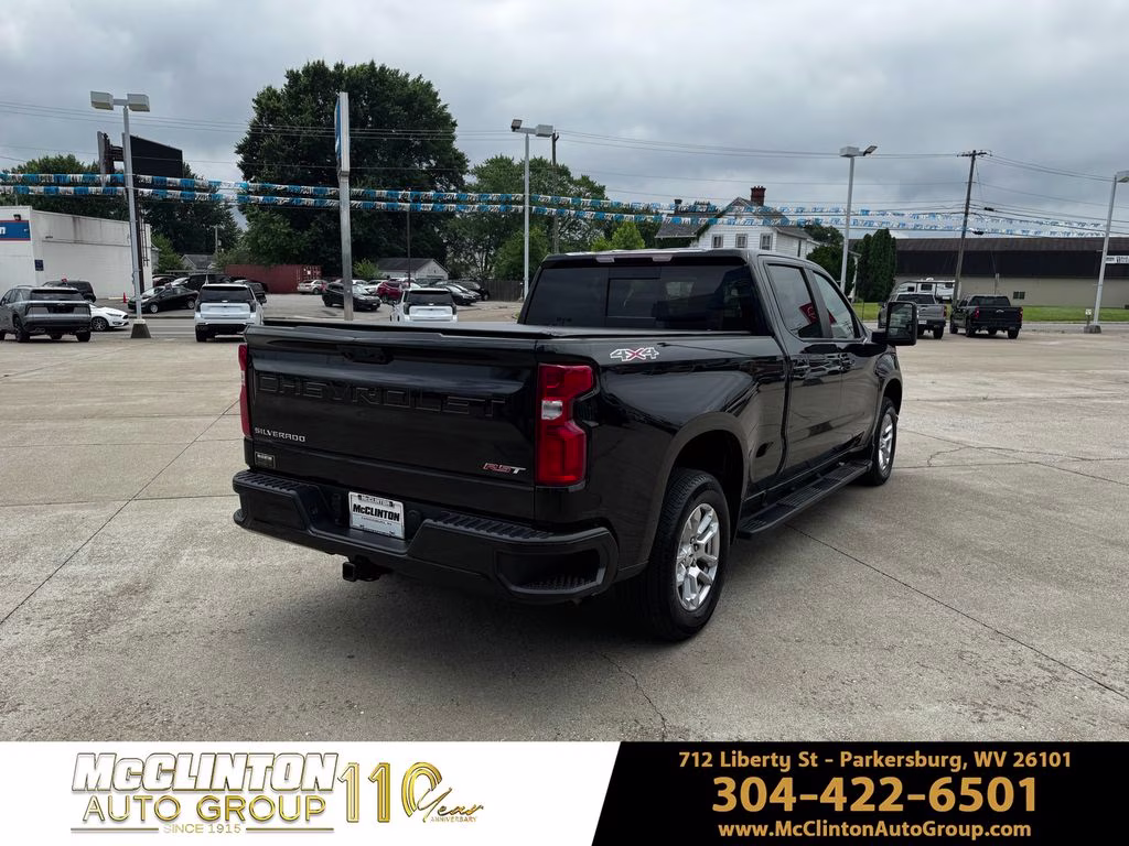 2025 Black Chevrolet Silverado 1500 RST 4X4 Truck