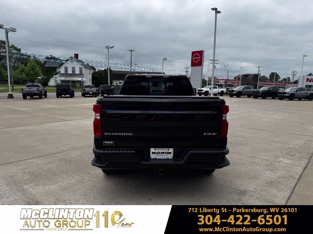 2025 Black Chevrolet Silverado 1500 RST 4X4 Truck