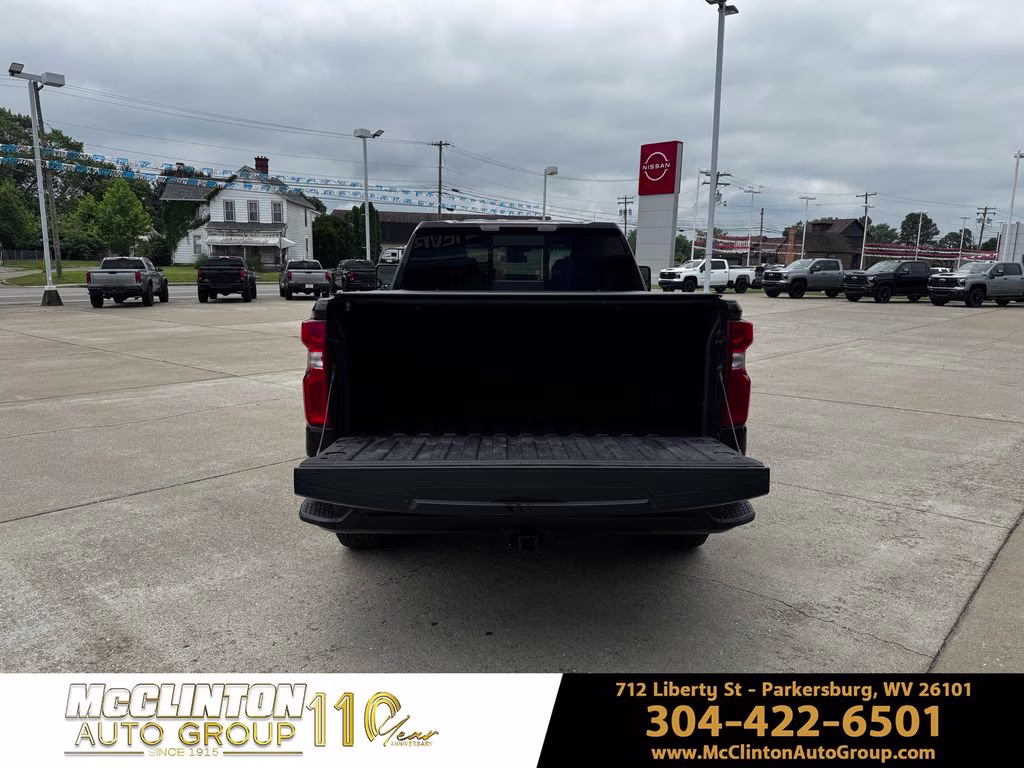 2025 Black Chevrolet Silverado 1500 RST 4X4 Truck