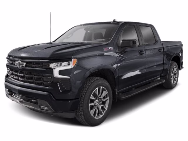 2025 Black Chevrolet Silverado RST 4X4 Truck