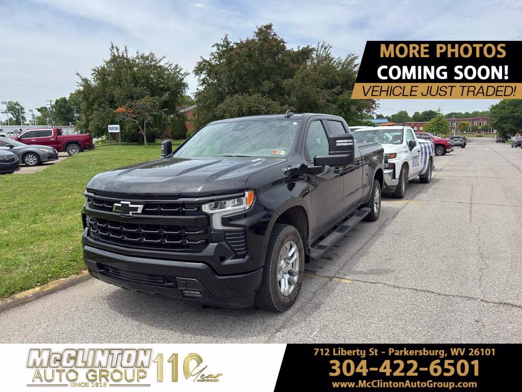 2025 Black Chevrolet Silverado 1500 RST 4X4 Truck