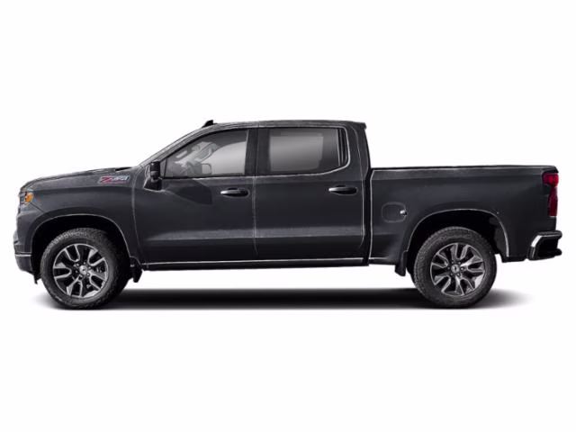 2025 Black Chevrolet Silverado RST 4X4 Truck