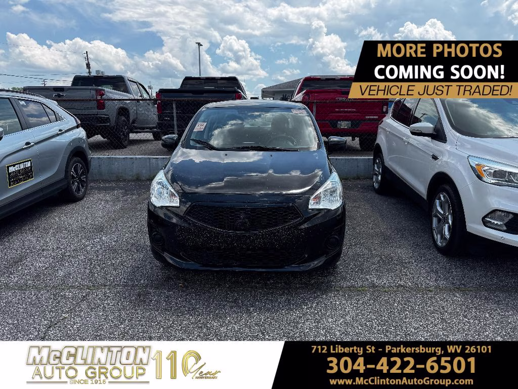 2020 Mystic Black Metallic Mitsubishi Mirage G4 LE FWD Sedan