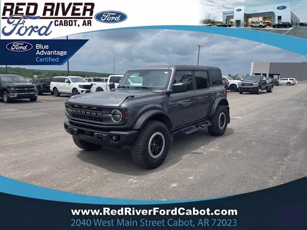 2023 Carbonized Gray Metallic Ford Bronco Black Diamond 4X4 SUV