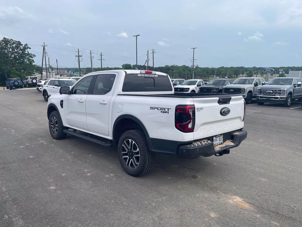 2024 OXFORD WHITE Ford Ranger LARIAT 4X4 Truck