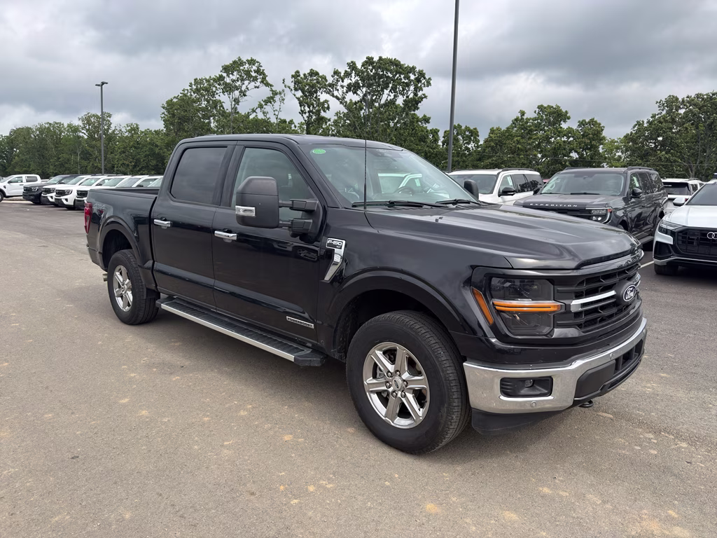 2024 Agate Black Metallic Ford F-150 XLT 4X4 Truck