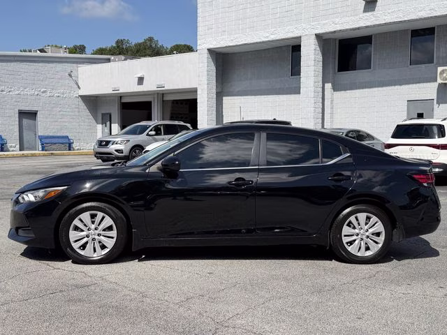 2022 Super Black Nissan Sentra S FWD Sedan