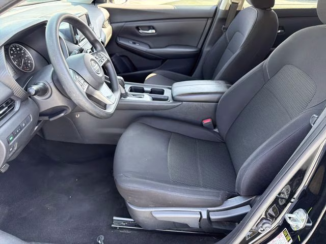 2022 Super Black Nissan Sentra S FWD Sedan