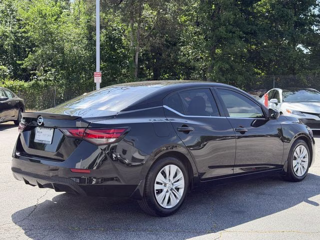 2022 Super Black Nissan Sentra S FWD Sedan