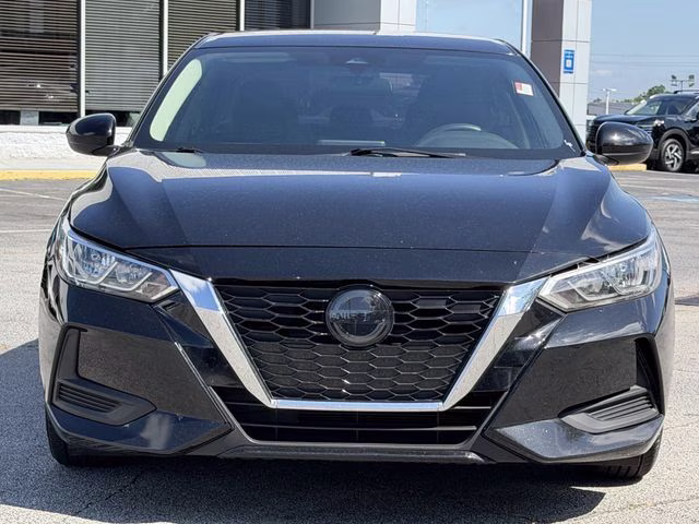 2022 Super Black Nissan Sentra S FWD Sedan