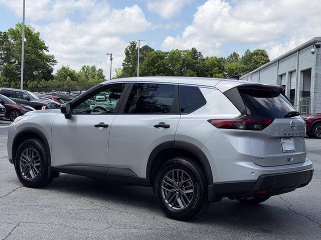2025 Brilliant Silver Metallic Nissan Rogue S FWD SUV