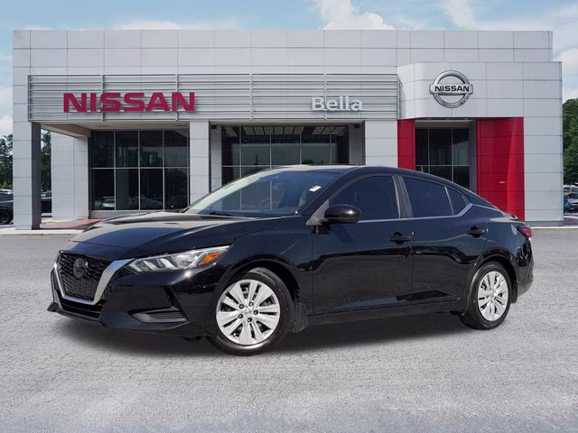 2022 Super Black Nissan Sentra S FWD Sedan