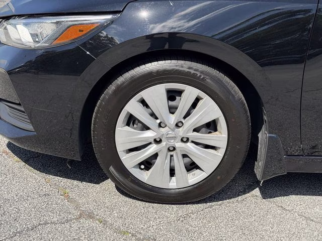 2022 Super Black Nissan Sentra S FWD Sedan