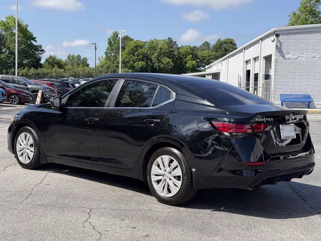 2022 Super Black Nissan Sentra S FWD Sedan