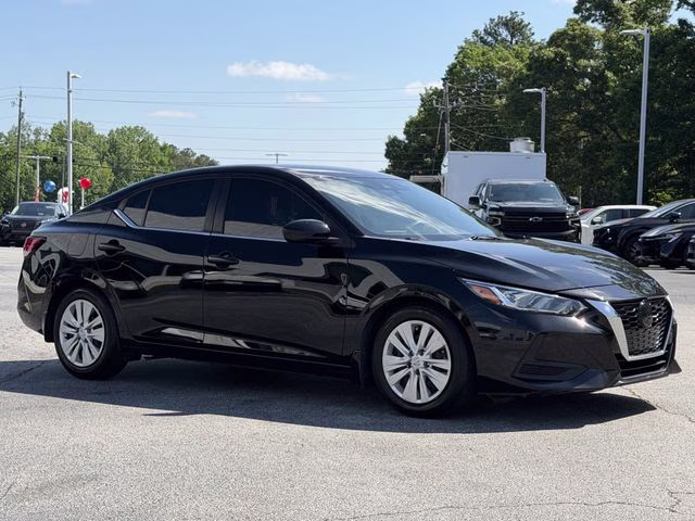 2022 Super Black Nissan Sentra S FWD Sedan