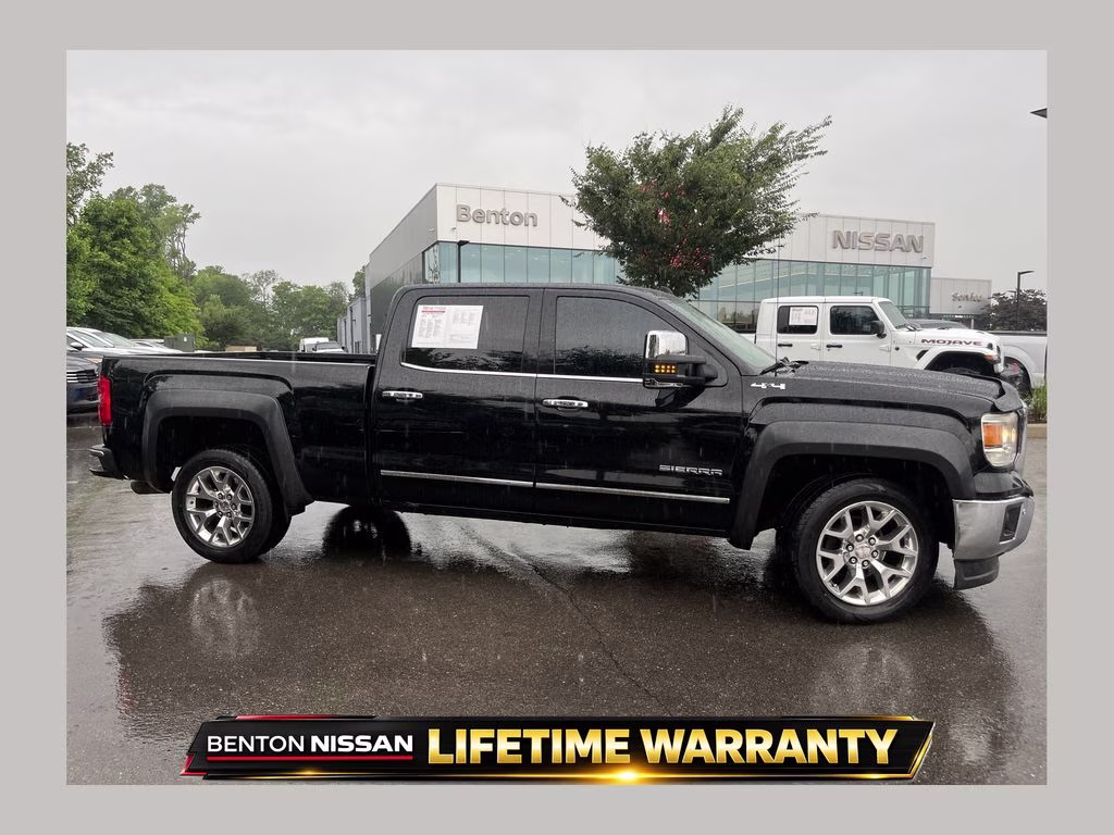 2015 Onyx Black GMC Sierra 1500 SLT 4X4 Truck