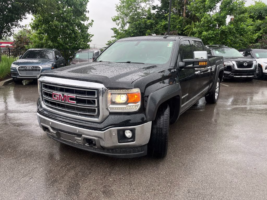 2015 Onyx Black GMC Sierra 1500 SLT Preferred Package 4X4 Truck