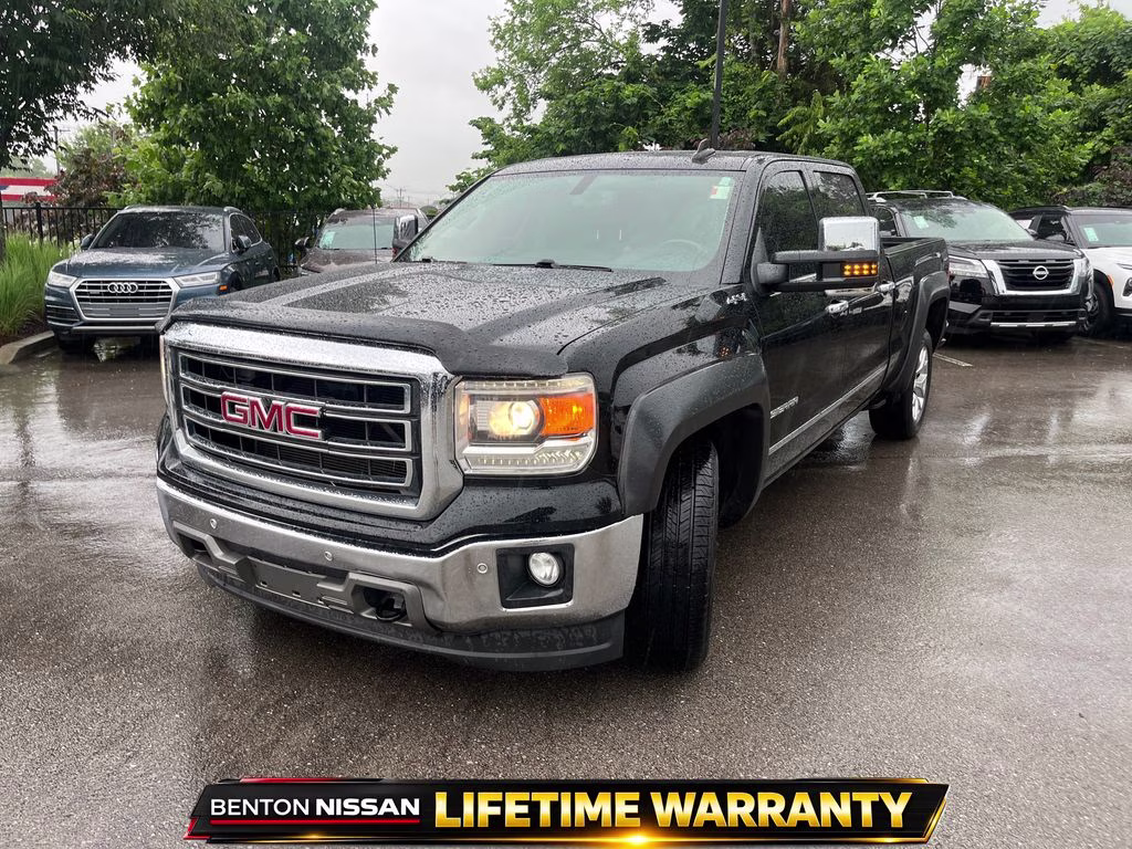2015 Onyx Black GMC Sierra 1500 SLT 4X4 Truck