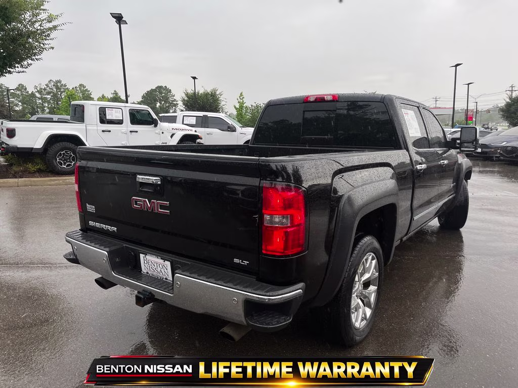 2015 Onyx Black GMC Sierra 1500 SLT 4X4 Truck