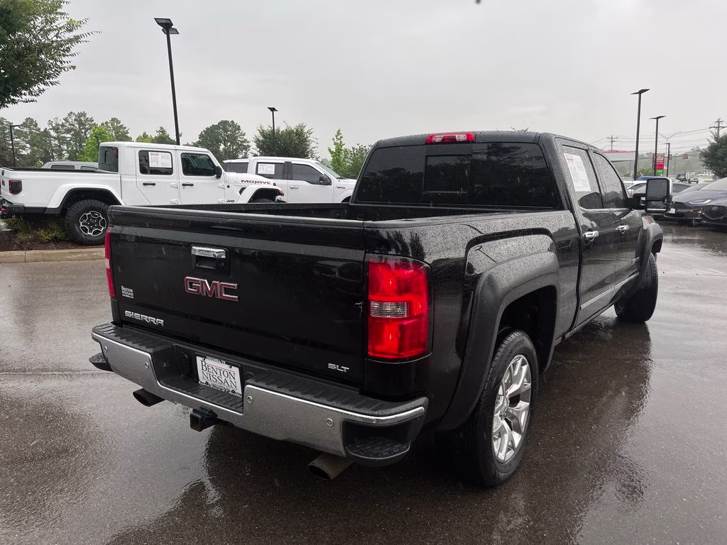 2015 Onyx Black GMC Sierra 1500 SLT Preferred Package 4X4 Truck
