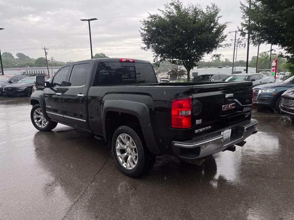 2015 Onyx Black GMC Sierra 1500 SLT Preferred Package 4X4 Truck