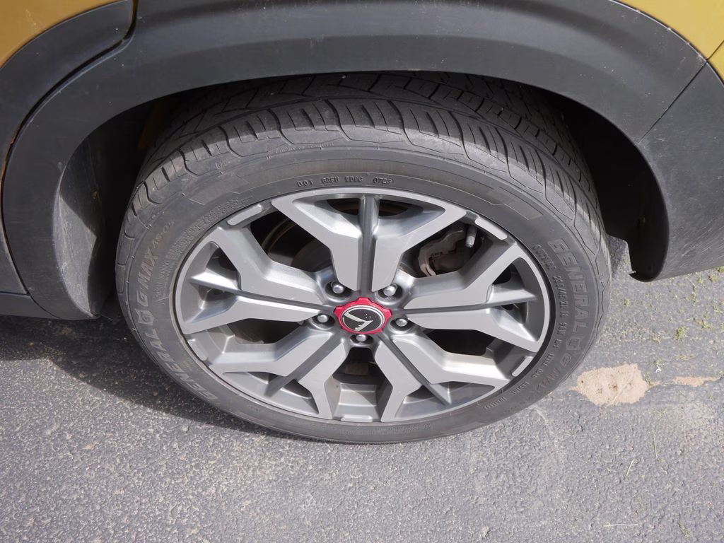 2021 Starbright Yellow Kia Seltos SX AWD SUV
