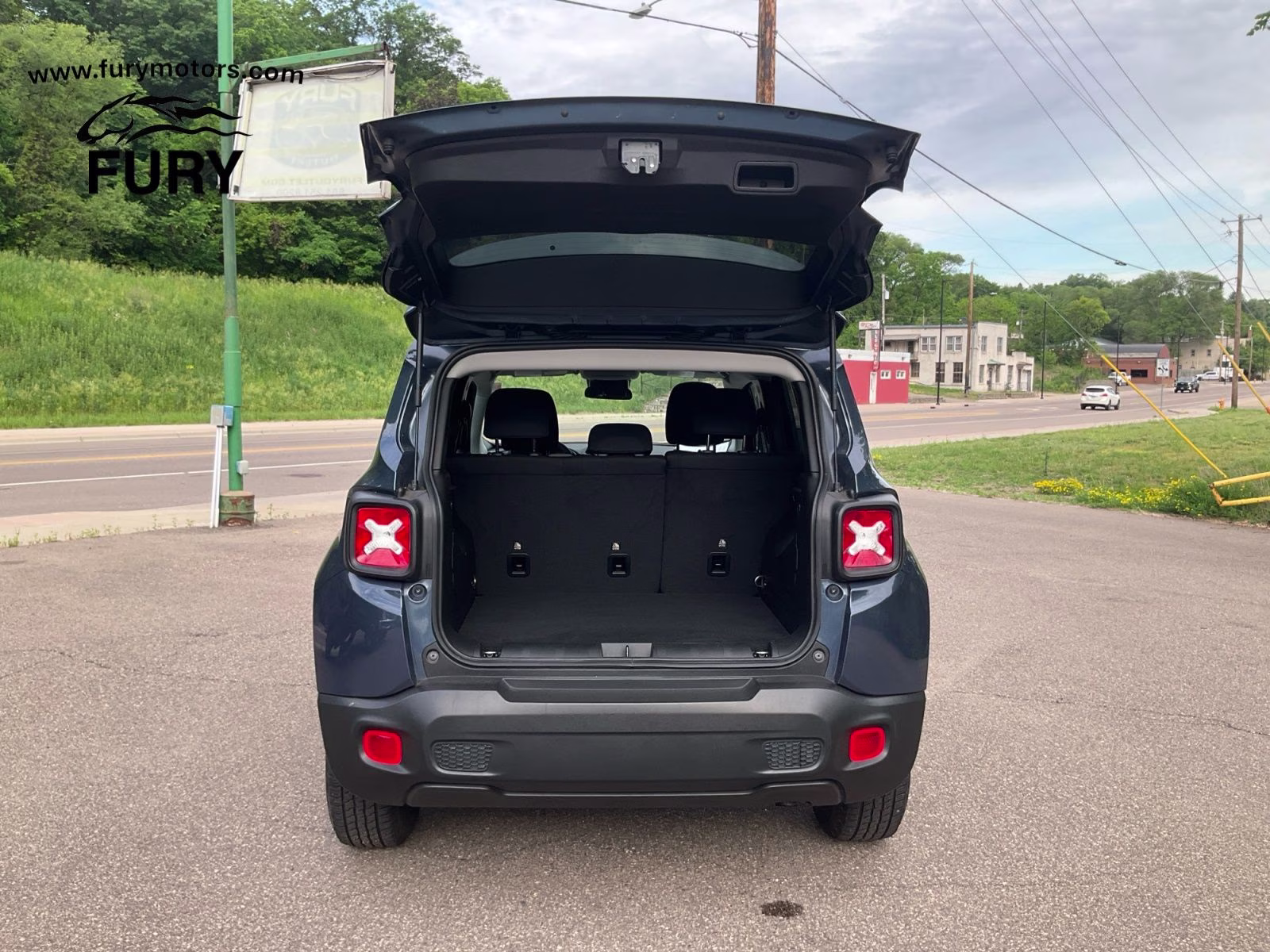 2023 Slate Blue Pearlcoat Jeep Renegade Latitude 4X4 SUV