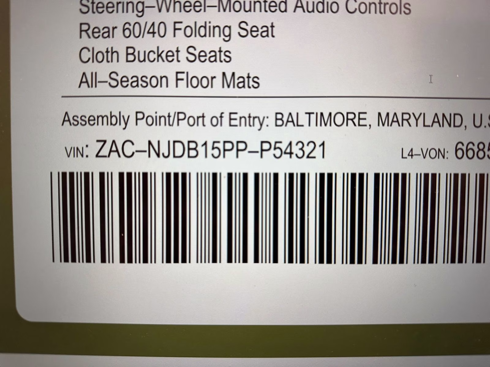 2023 Sting-Gray Clearcoat Jeep Renegade Latitude 4X4 SUV
