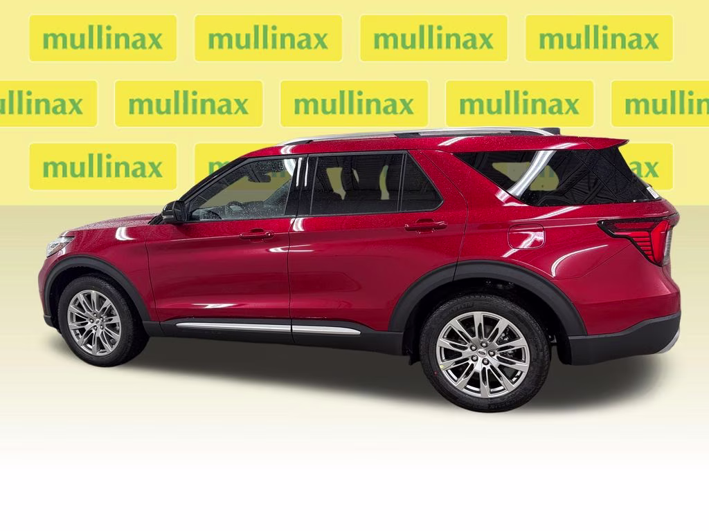 2026 RAPID RED TINTED Ford Explorer Platinum RWD SUV
