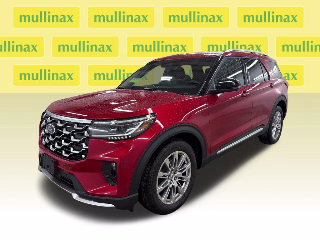 2026 RAPID RED TINTED Ford Explorer Platinum RWD SUV