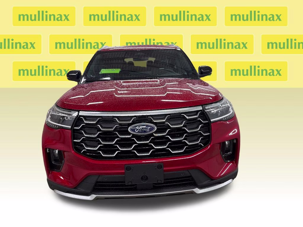 2026 RAPID RED TINTED Ford Explorer Platinum RWD SUV