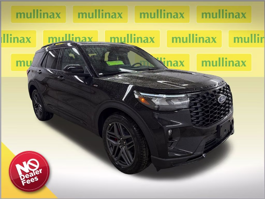 2026 AGATE BLACK Ford Explorer ST-Line RWD SUV