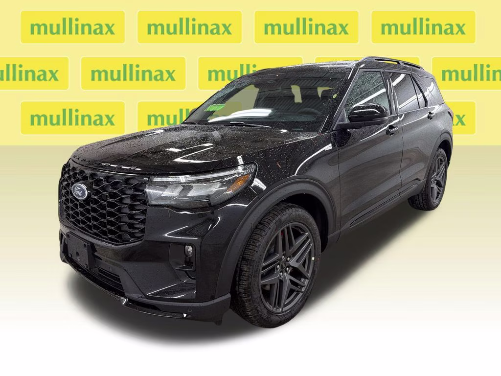 2026 AGATE BLACK Ford Explorer ST-Line RWD SUV
