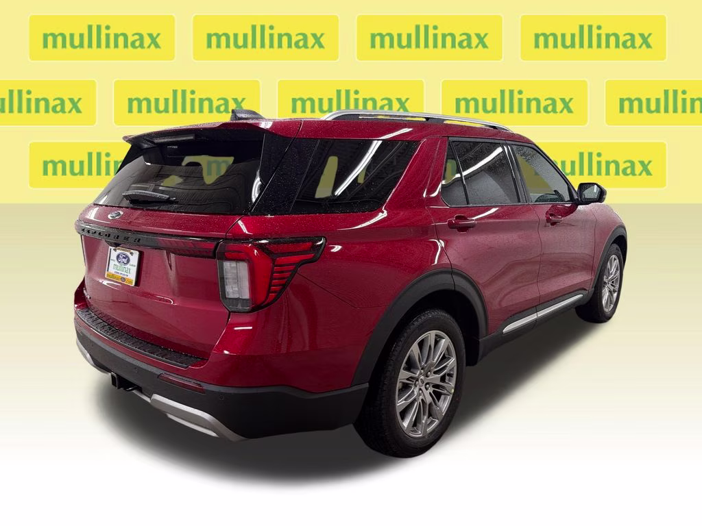 2026 RAPID RED TINTED Ford Explorer Platinum RWD SUV
