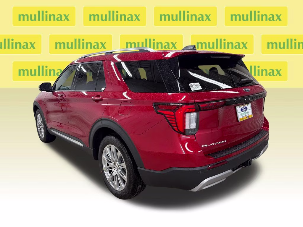 2026 RAPID RED TINTED Ford Explorer Platinum RWD SUV