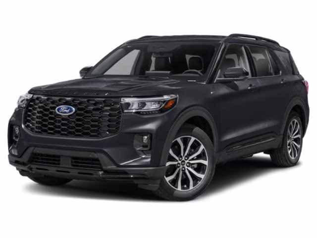 2026 AGATE BLACK Ford Explorer ST-Line RWD SUV
