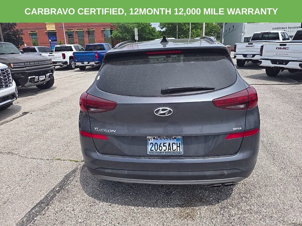 2019 Coliseum Gray Hyundai Tucson Ultimate AWD SUV