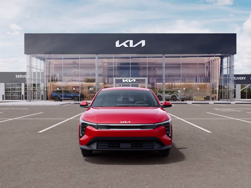 2026 Currant Red Kia K4 LXS FWD Sedan