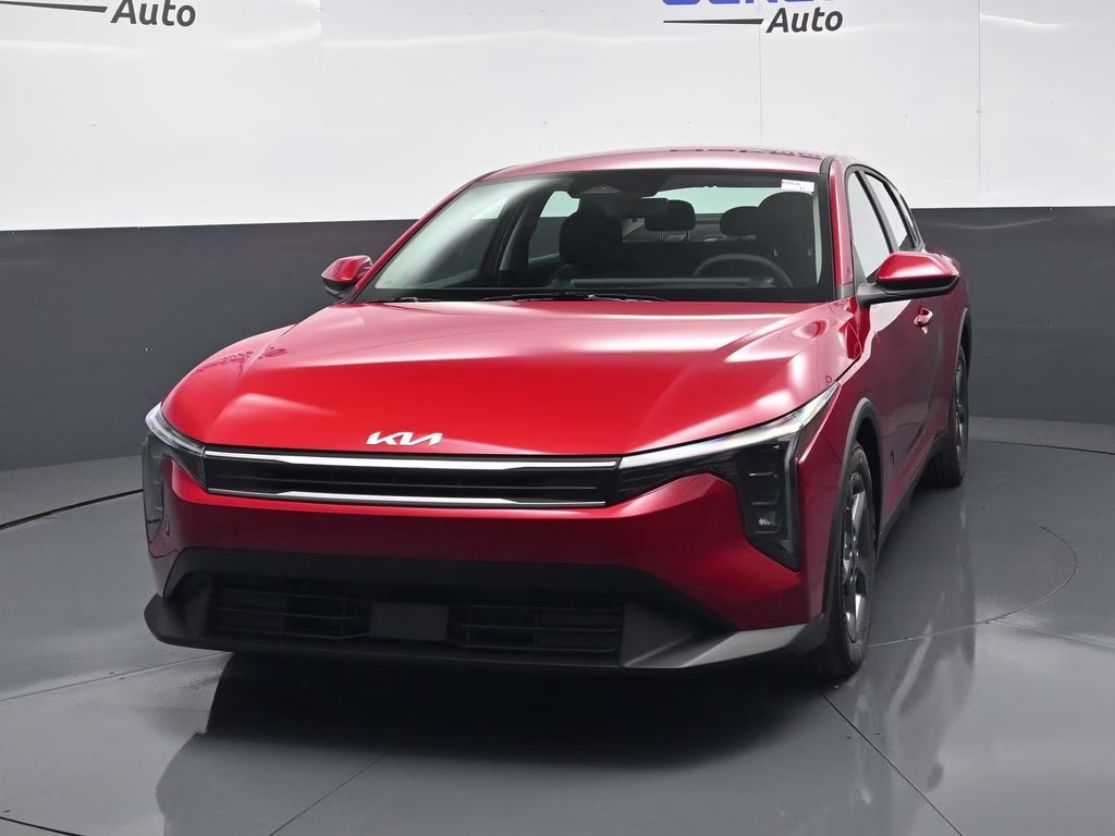 2026 Currant Red Kia K4 LXS FWD Sedan