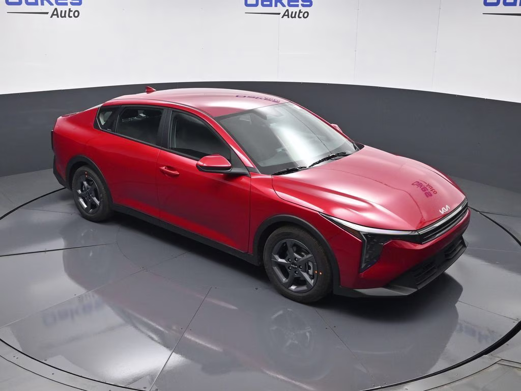 2026 Currant Red Kia K4 LXS FWD Sedan