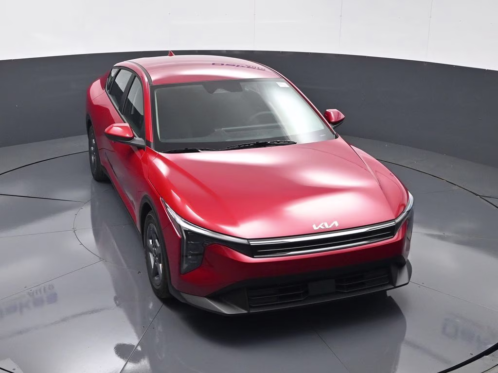 2026 Currant Red Kia K4 LXS FWD Sedan