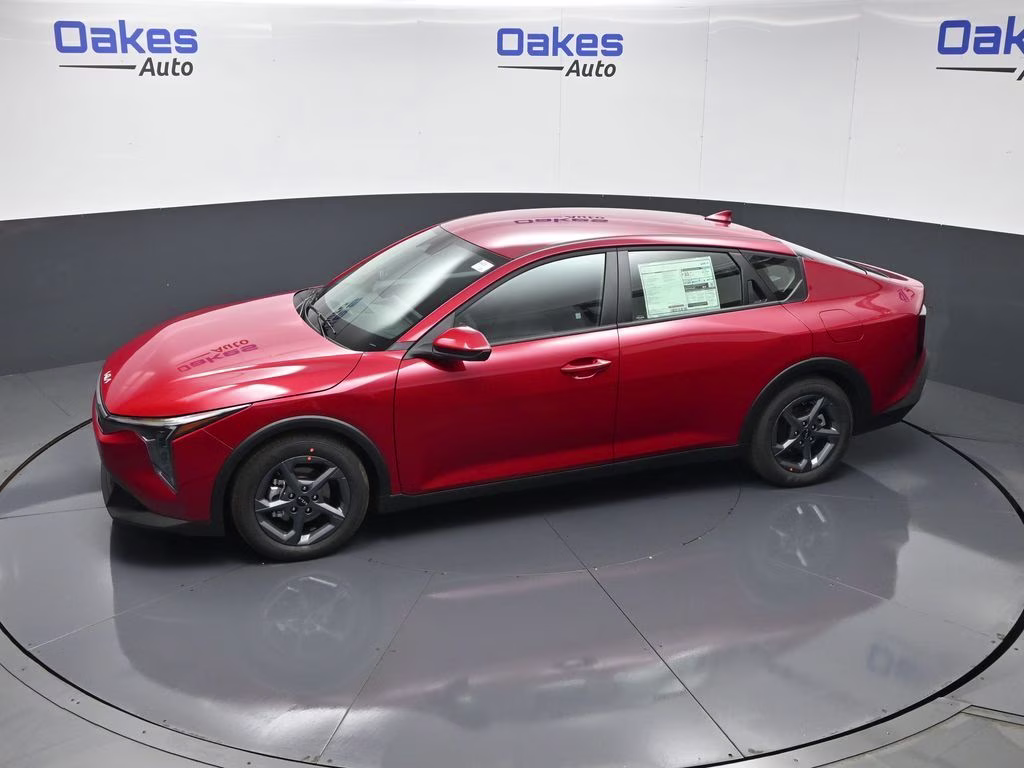 2026 Currant Red Kia K4 LXS FWD Sedan