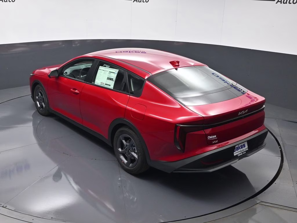 2026 Currant Red Kia K4 LXS FWD Sedan