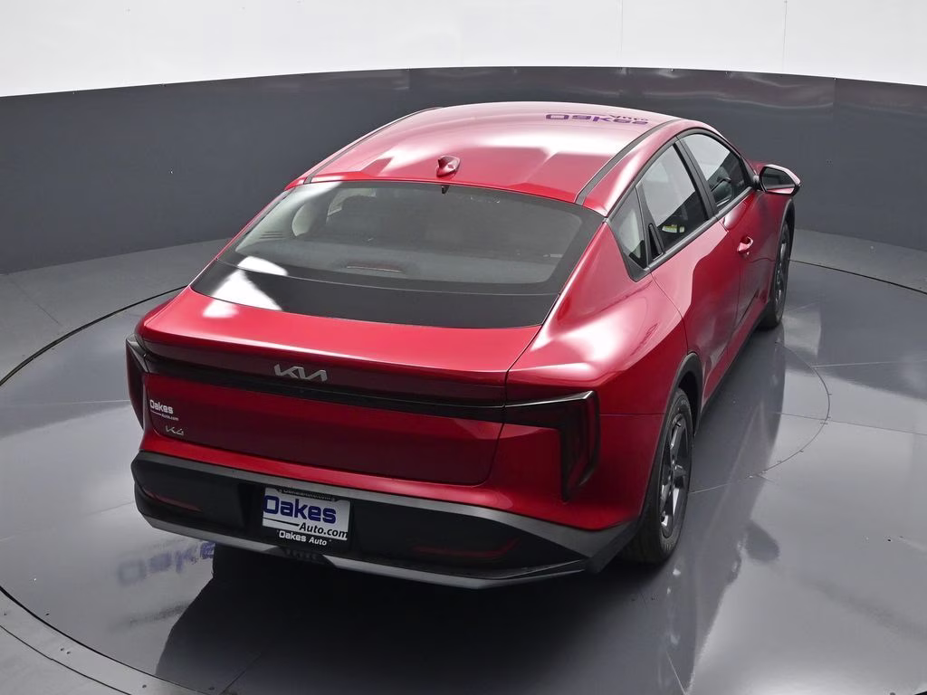 2026 Currant Red Kia K4 LXS FWD Sedan
