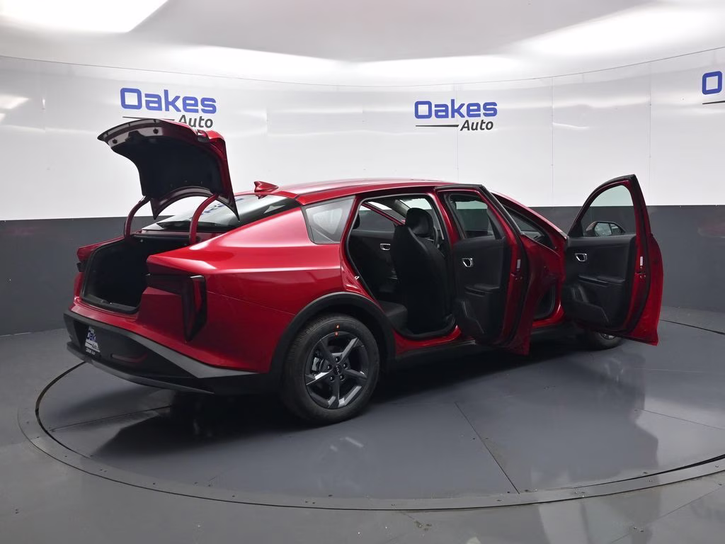 2026 Currant Red Kia K4 LXS FWD Sedan