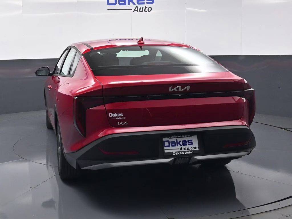 2026 Currant Red Kia K4 LXS FWD Sedan