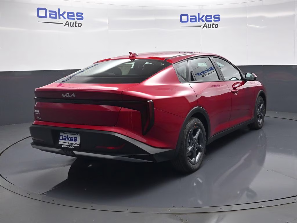 2026 Currant Red Kia K4 LXS FWD Sedan