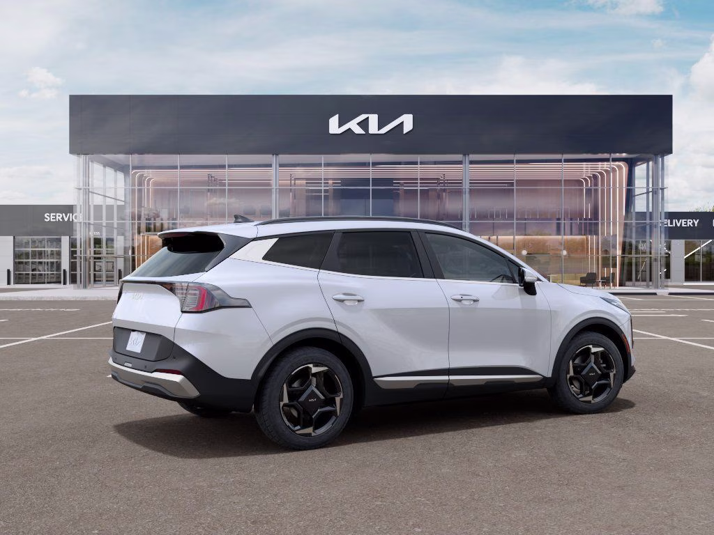 2026 Glacial White Pearl Kia Sportage EX FWD SUV