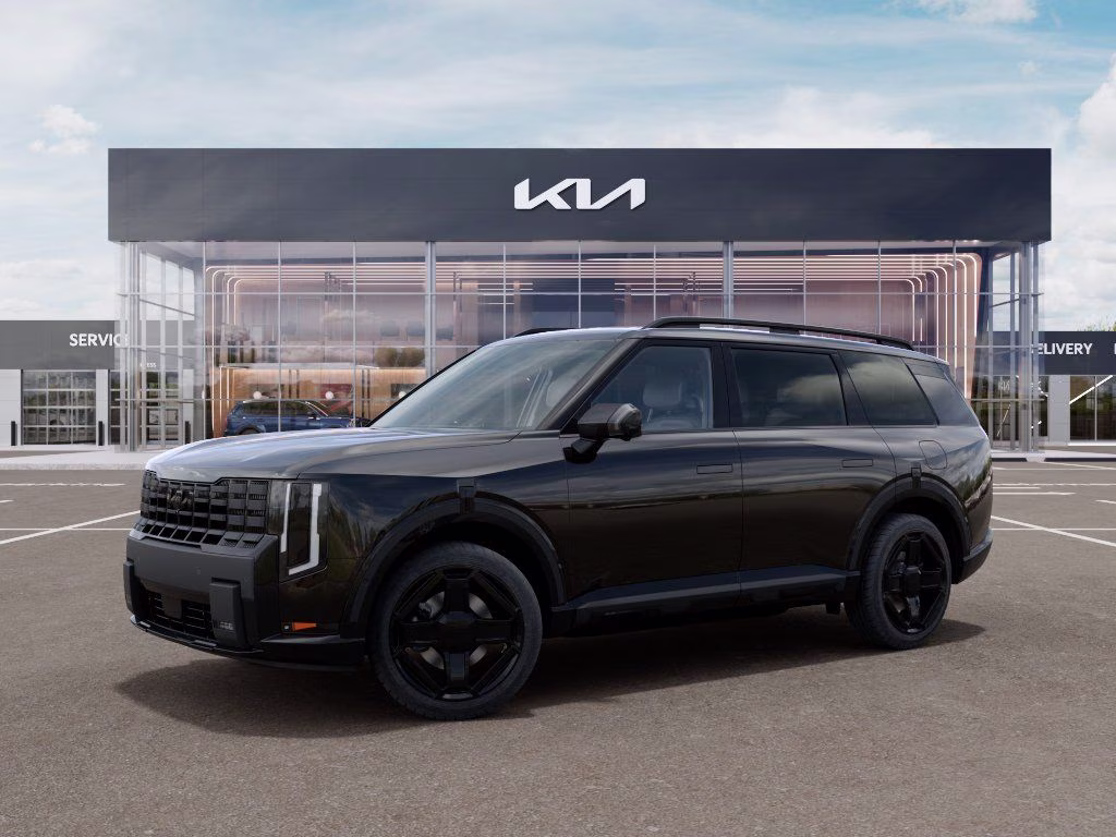 2027 Ebony Black Kia Telluride Hybrid X-Line SX AWD SUV
