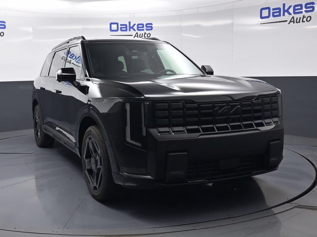 2027 Ebony Black Kia Telluride Hybrid X-Line SX AWD SUV